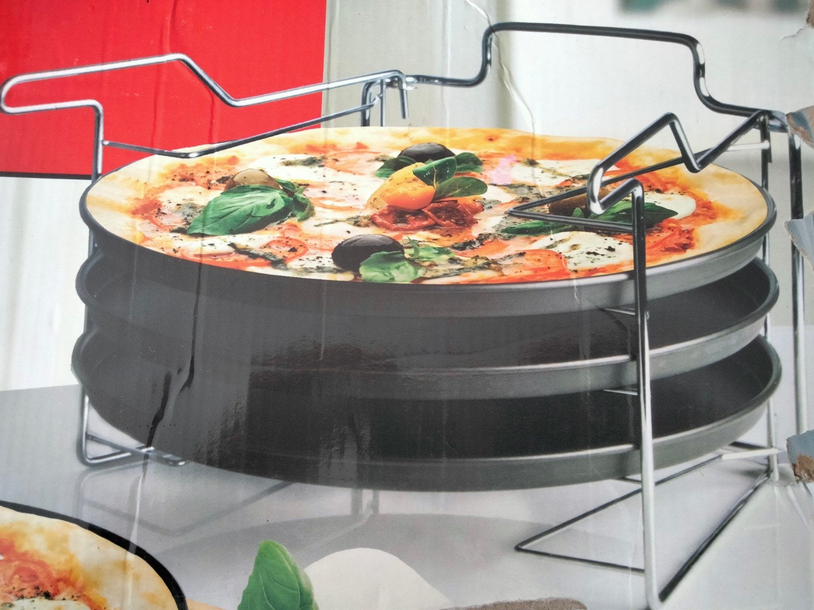 Pizza bakset, Ophalen, Nieuw, 4 t/m 7 personen