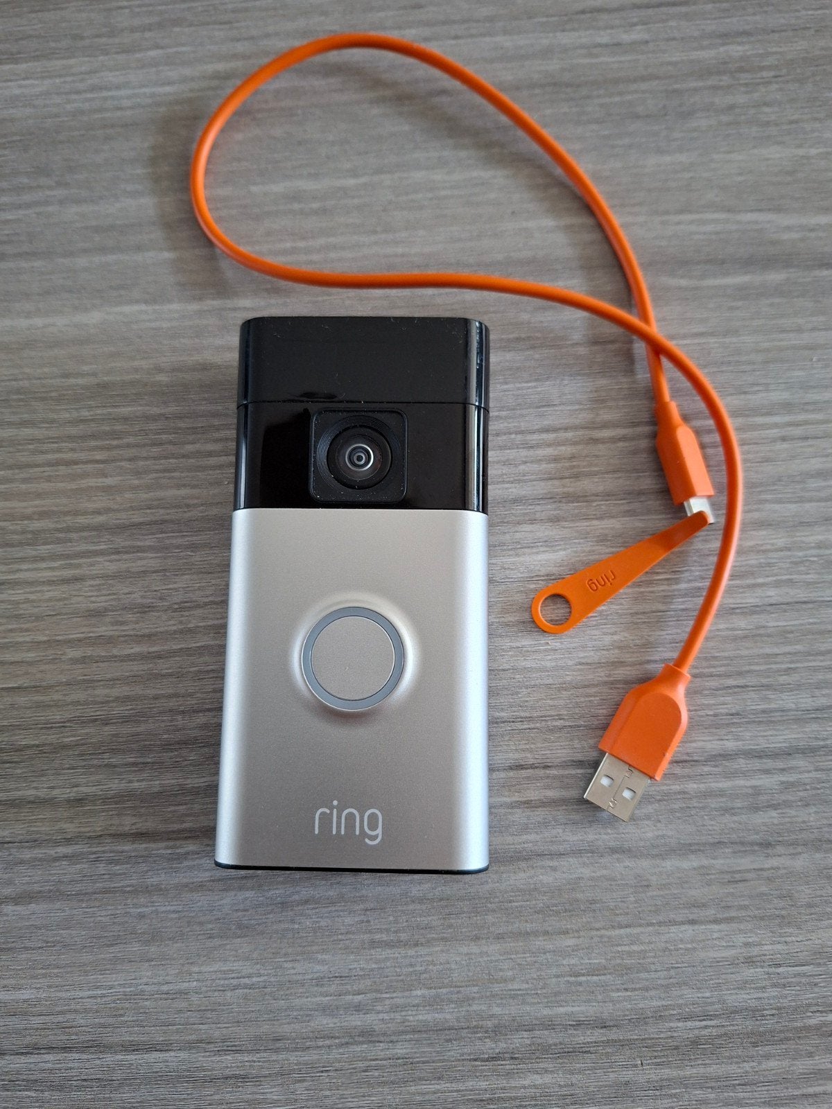 Ring Video Deurbel (2e generatie) - Draadloos, Ophalen of Verzenden, Bewegingsdetectiesensor, Gebruikt, Draadloos