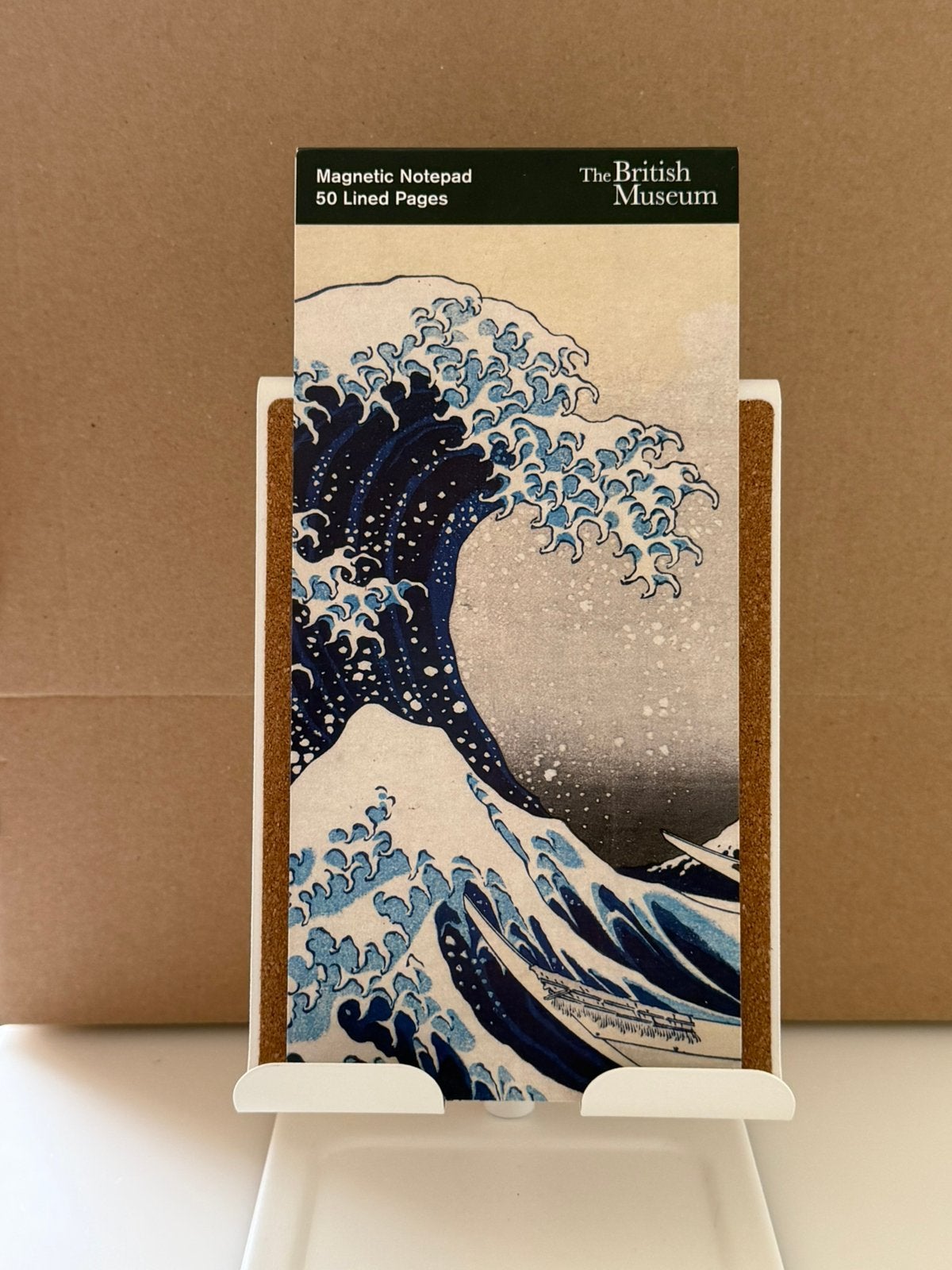 Hokusai The Great Wave notitieblok blauw / wit, Diversen, Verzenden, Nieuw