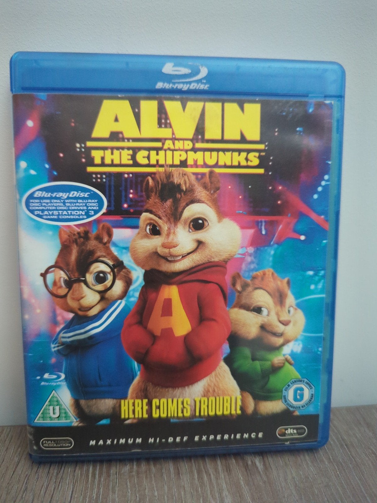 Alvin and the Chipmunks Blu-ray - Here Comes Trouble, Ophalen of Verzenden, Zo goed als nieuw