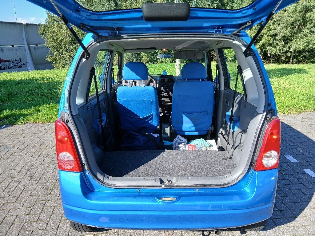 Opel Agila 1.2 I 16V 2000 Blauw apk 27-02-2027, foto 5