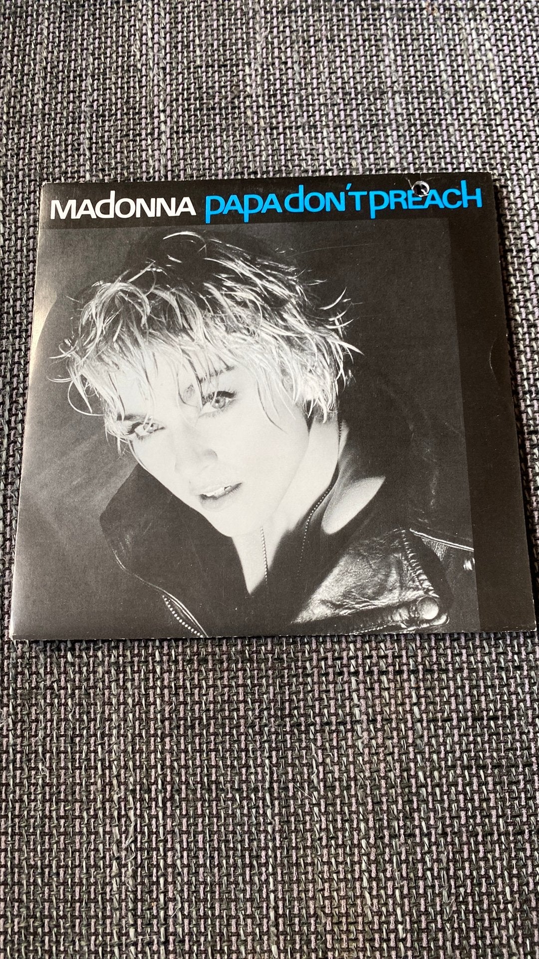 Vinyl single Madonna - Papa don’t preach, Ophalen of Verzenden, Zo goed als nieuw, Pop