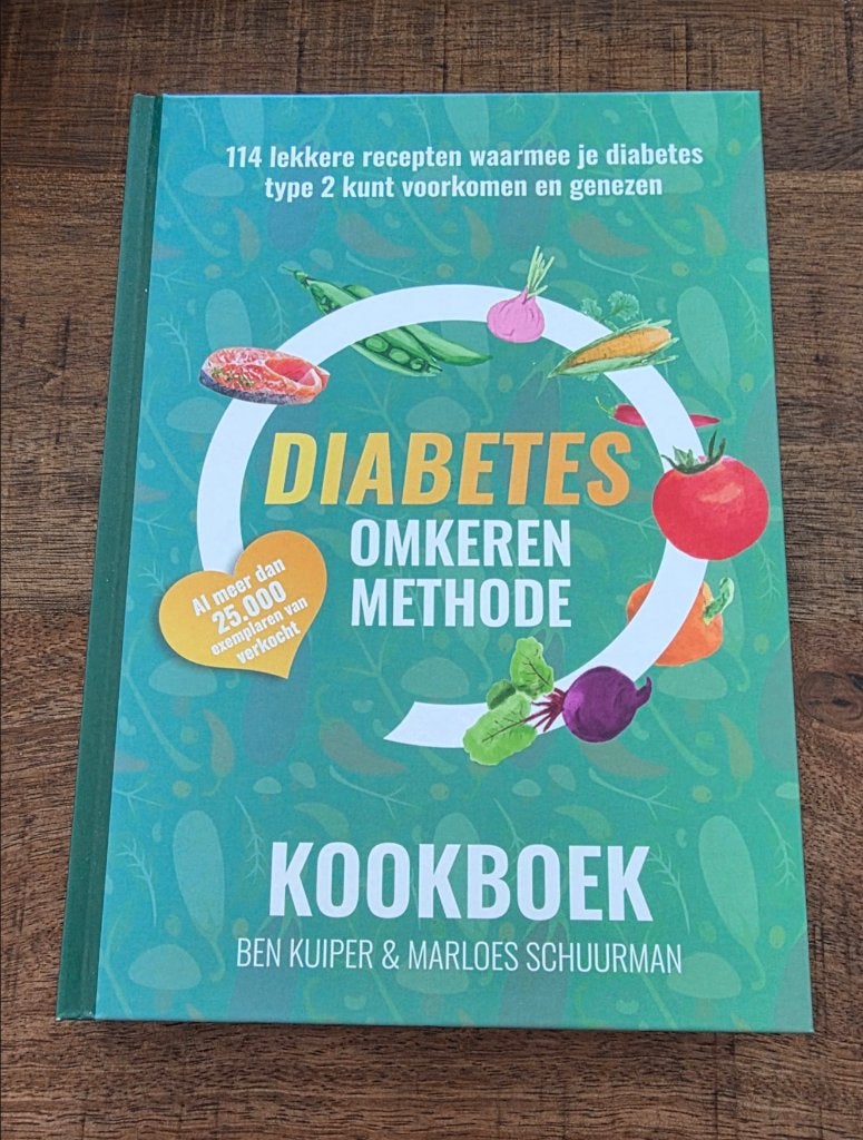 Diabetes Omkeren Methode Kookboek, Boeken, Ophalen of Verzenden, Zo goed als nieuw, Gezondheid en Conditie, Ben Kuiper en Marloes Schuurman