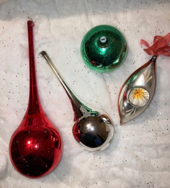 Oude kerstbal ornament, Ophalen of Verzenden