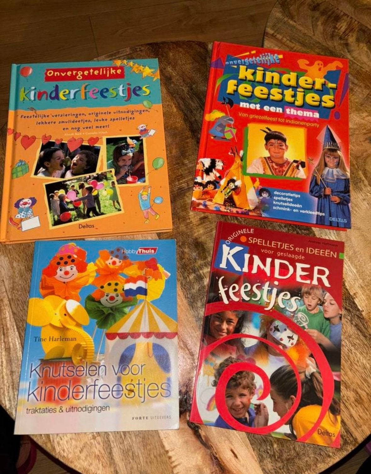 Boeken kinderfeestjes, Ophalen of Verzenden