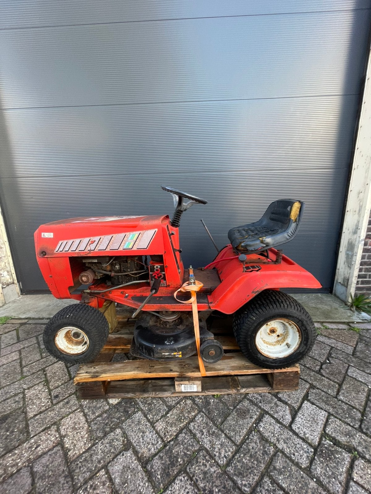 Torro zitmaaier opknapper, Ophalen, Gebruikt