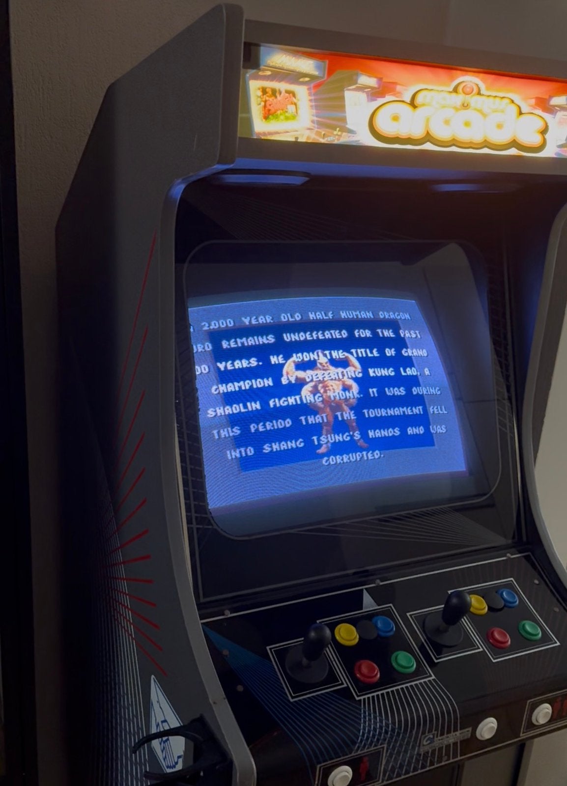 Arcade CRT monitor 3000 spellen - Mortal Kombat - Mario, Ophalen, Gebruikt