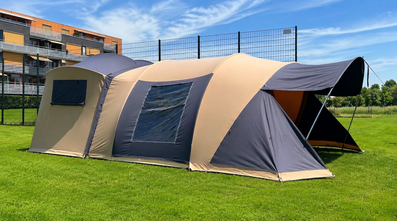 Cabanon Mercury EPS Deluxe Vouwwagen ‘24 4-8 pers. Als NIEUW, Ophalen, Beige, Cabanon, Aanwezig