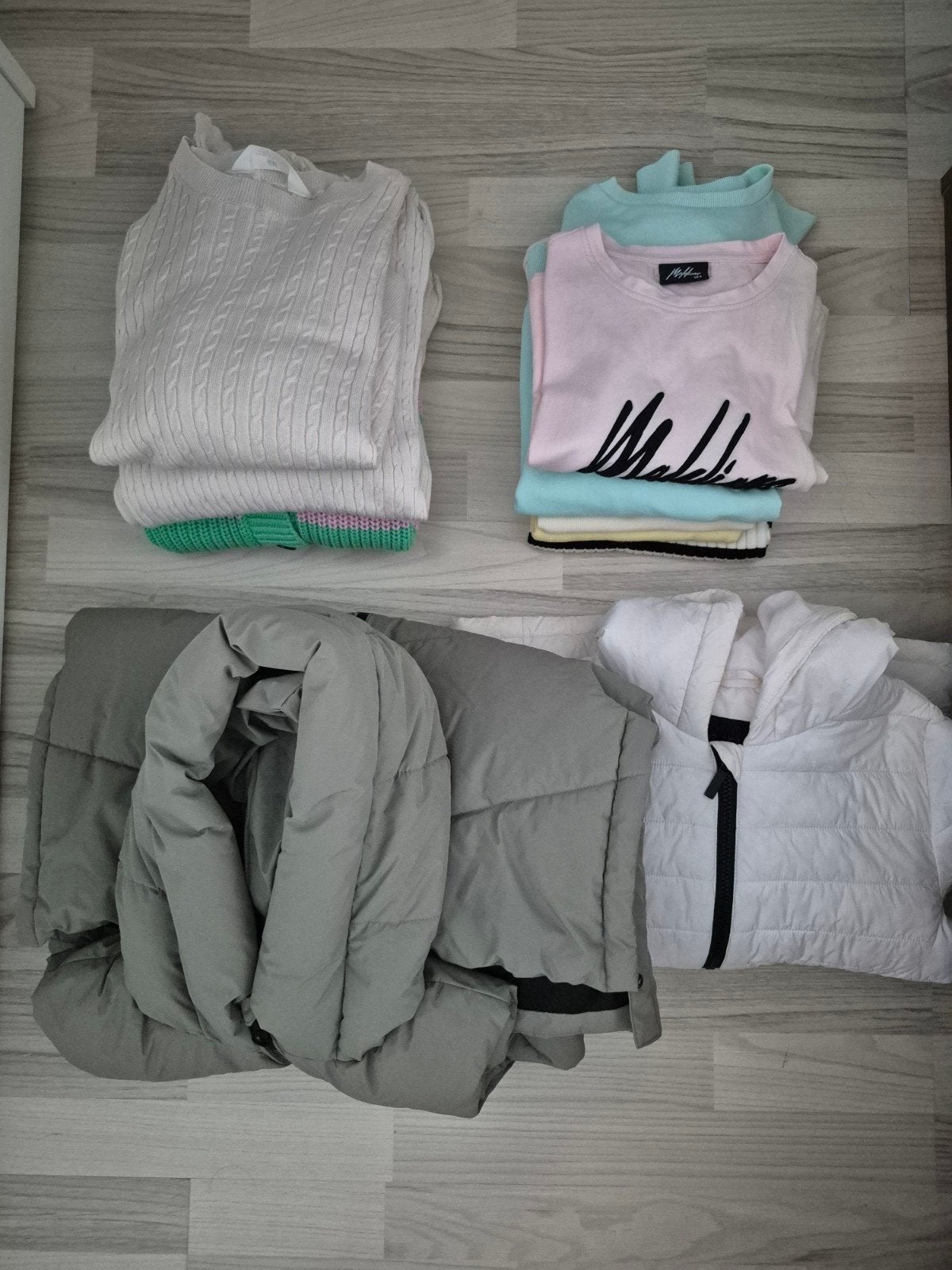 10-delig kledingpakket meisjes: incl jas en bodywarmer, Ophalen of Verzenden, Zo goed als nieuw, Maat 158