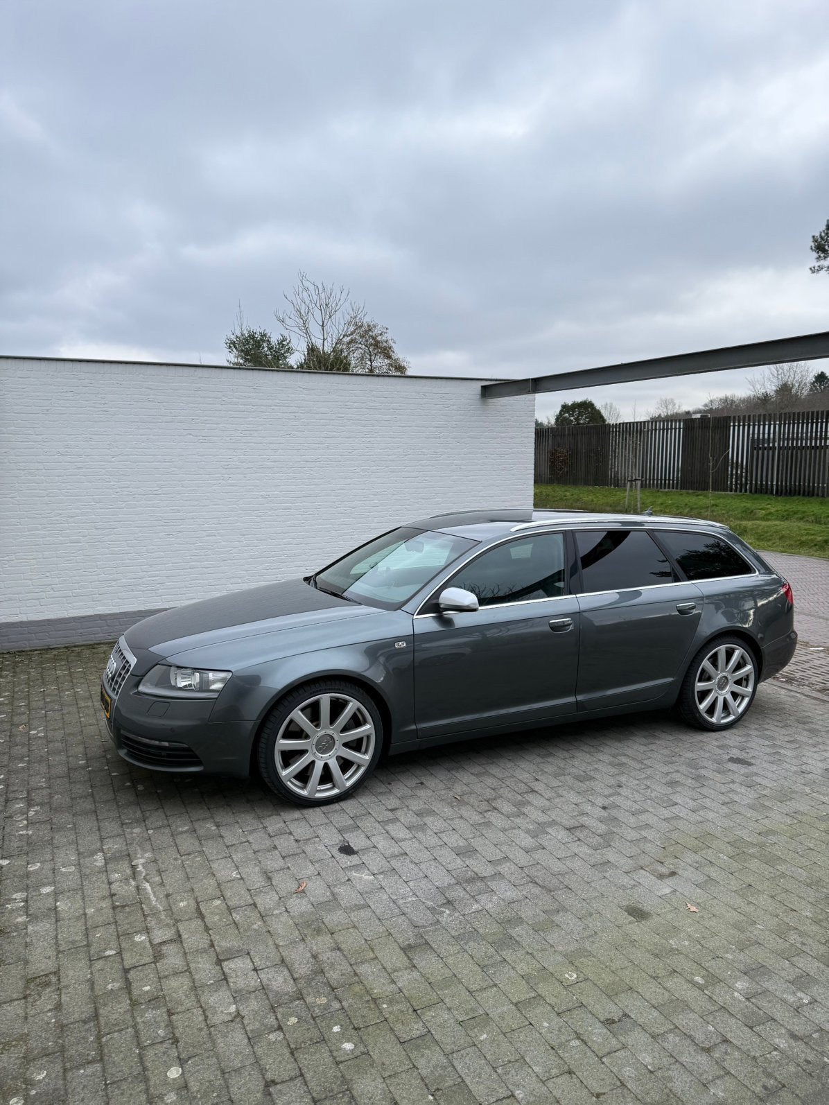 Audi S6 5.2 V10 Avant Quattro 320KW AUT 2008 Grijs, Auto's, Audi, Automaat, 435 pk, 5204 cc, Stationwagon