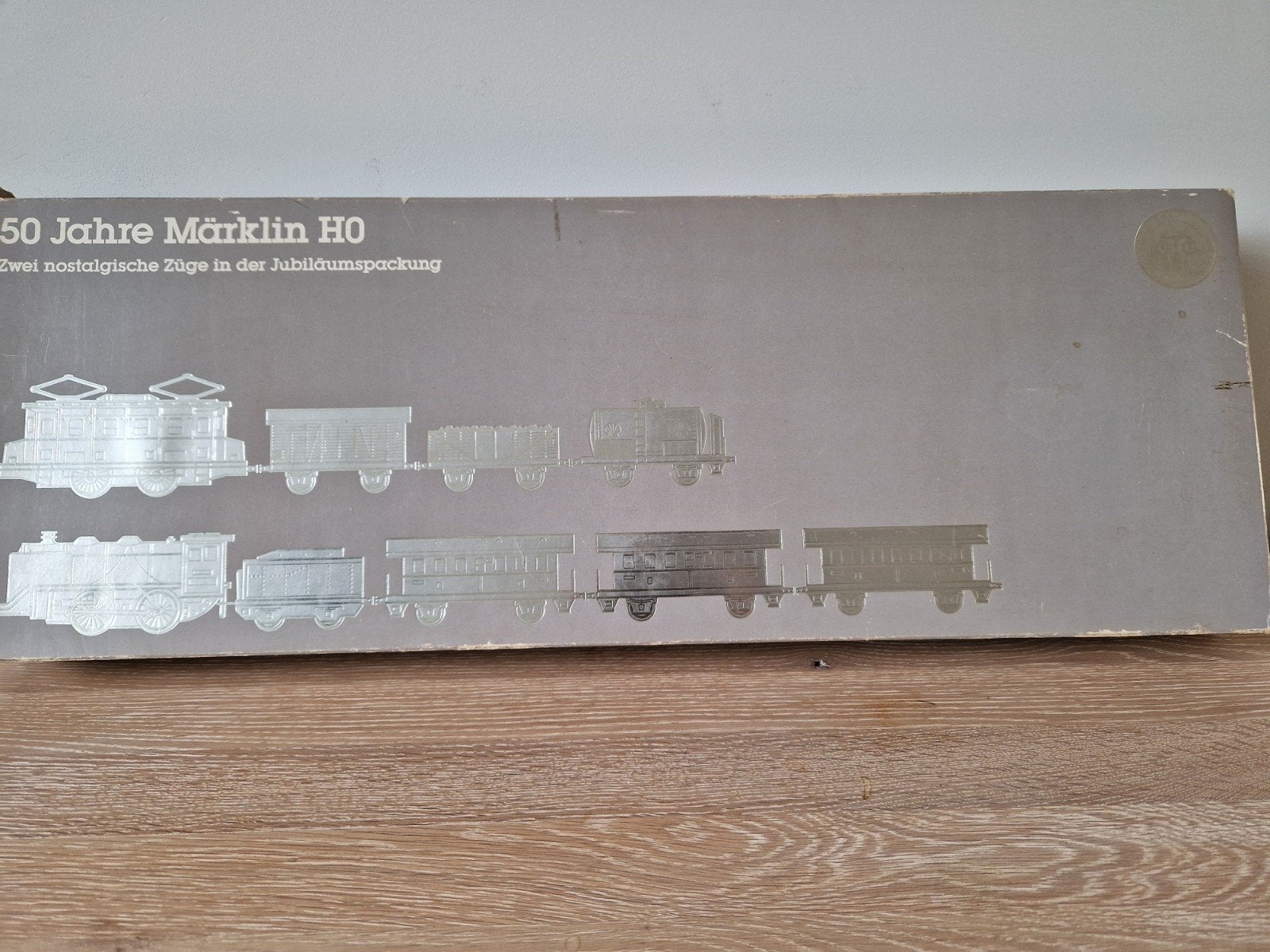 jubileum set 50 Jahre Marklin HO artikel nummer 0050, Ophalen, Wisselstroom, Treinset, Nieuw