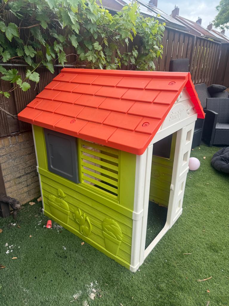 Smoby huisje met keuken, Ophalen of Verzenden, Zo goed als nieuw, Kunststof
