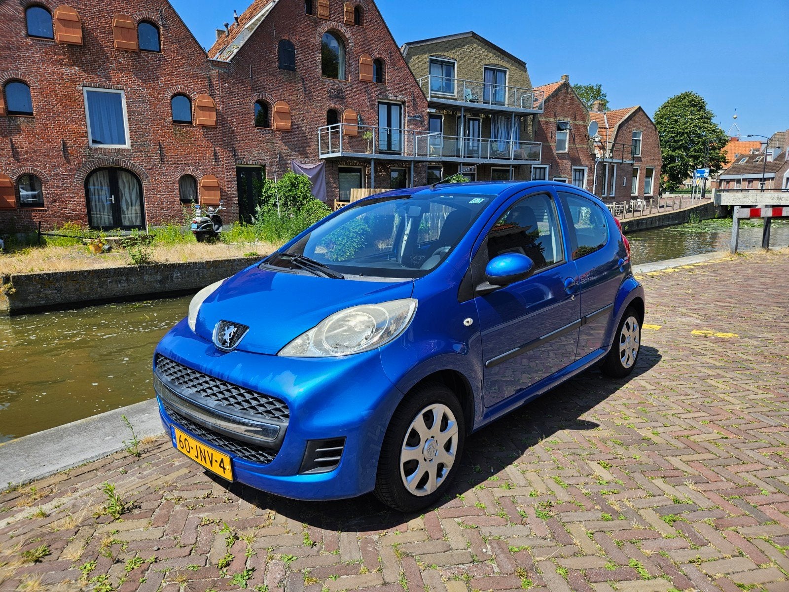 Peugeot 107 1.0 12V 5DR 2009 Blauw, Voorwielaandrijving, 68 pk, Origineel Nederlands, Handgeschakeld