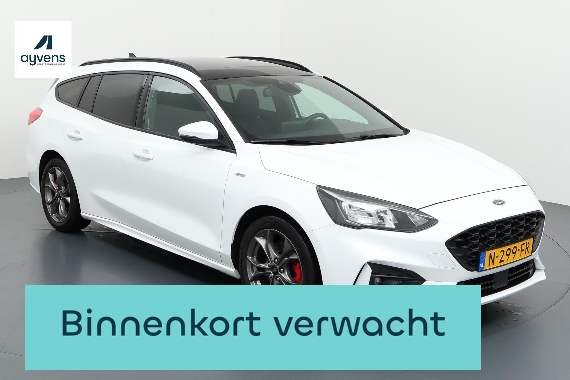 Ford Focus Wagon 1.0 EcoBoost ST Line X Business Praktisch e, Auto's, Gebruikt, Euro 6, Wit, Origineel Nederlands