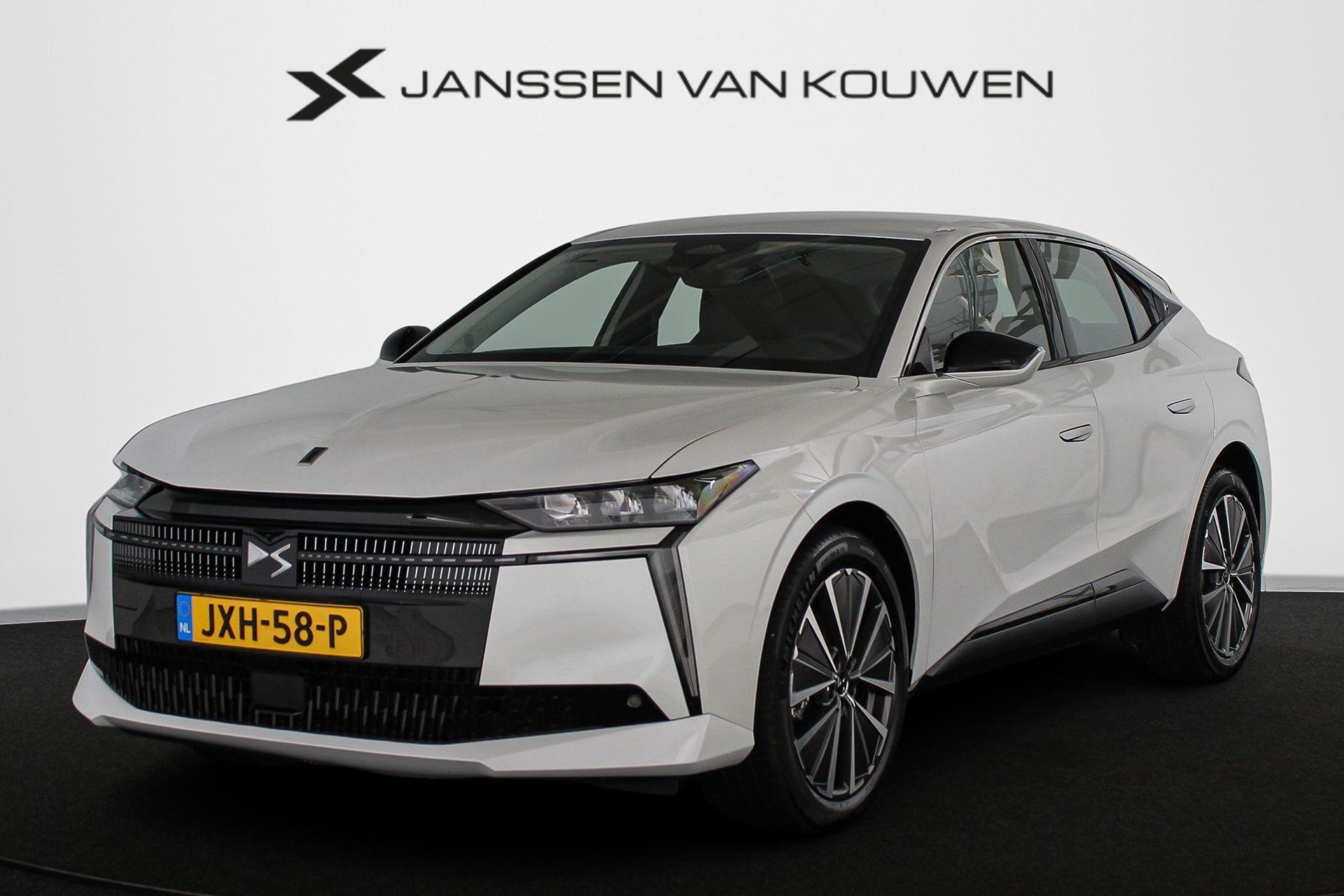 DS No 4 E-Tense Pallas 58.3 kWh Camera Apple CarPlay 19", Auto's, Gebruikt, 213 pk, Leder en Stof, DS 4