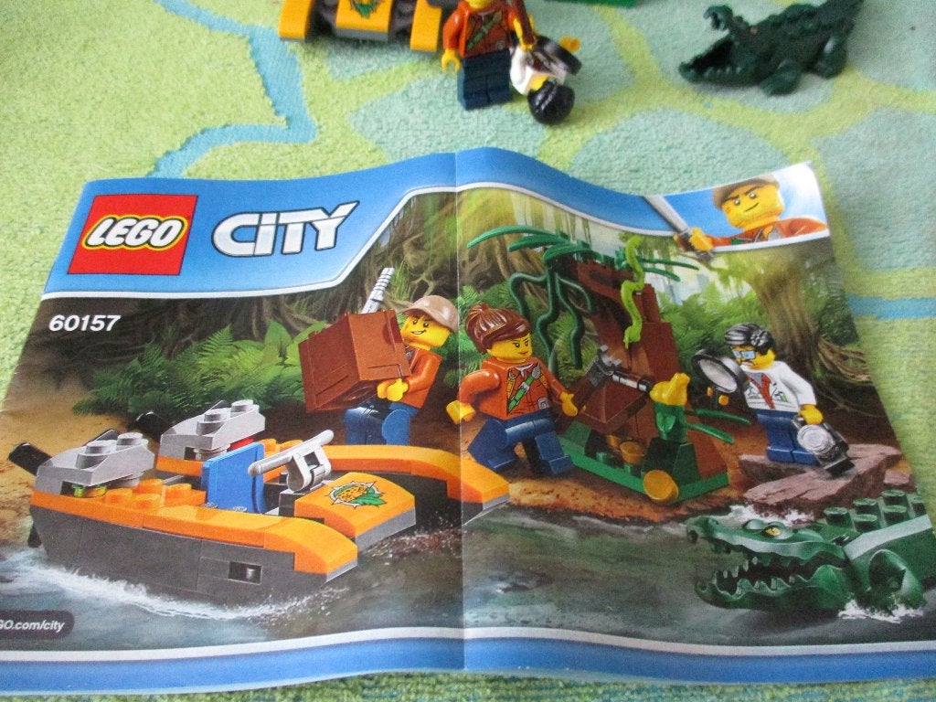 Lego City Jungle Set 60157, Ophalen of Verzenden, Gebruikt, Complete set, Lego