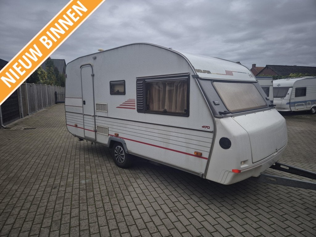 Solifer Goldy 470 Stapelbed, Caravans en Kamperen, Dwars-stapelbed, Bedrijf, 750 - 1000 kg, 4 tot 5 meter