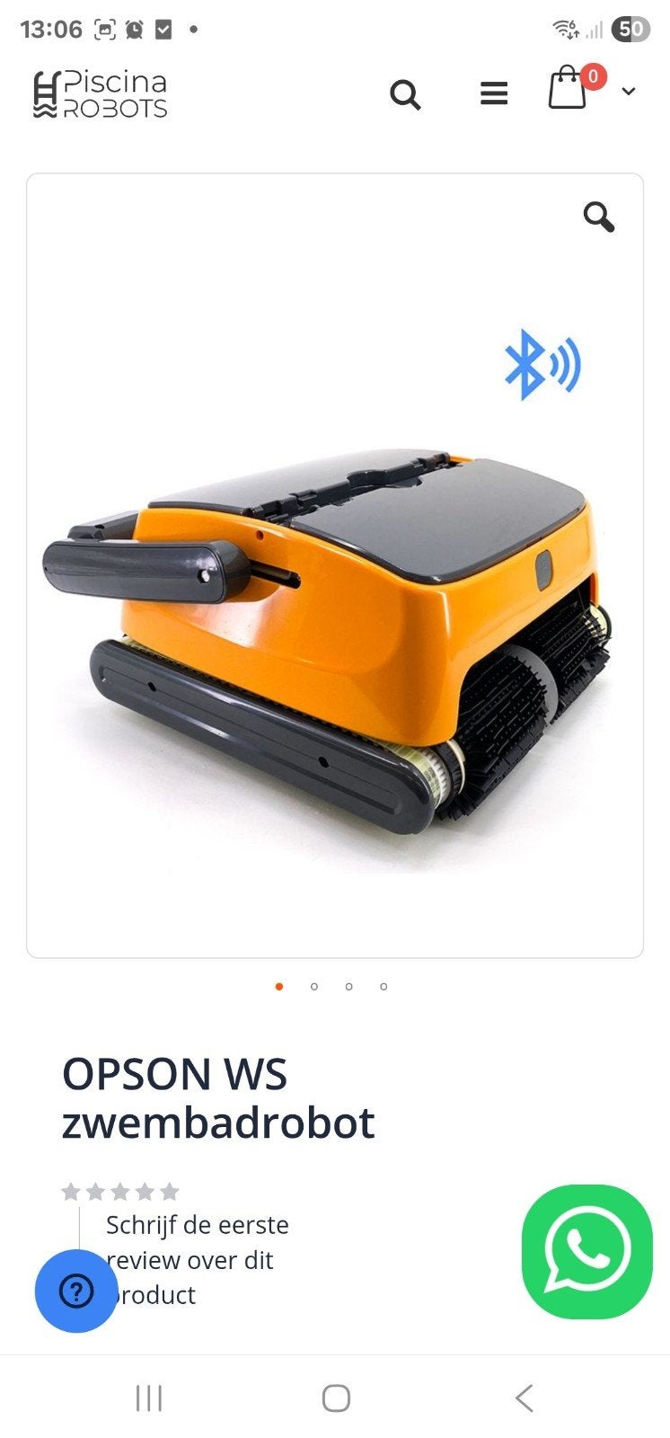 Draadloze zwembadrobot
Ophalen reg Limburg beringen belgie, Ophalen, Nieuw