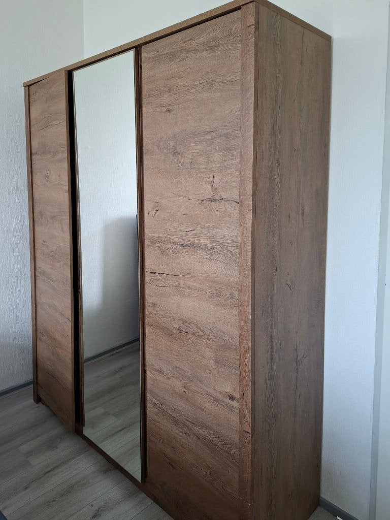 Linnenkast, Huis en Inrichting, Kasten | Kledingkasten, Ophalen, Gebruikt, Met plank(en), 150 tot 200 cm
