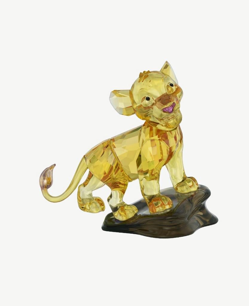 Swarovski Simba disney lion king nieuw, Verzamelen, Swarovski, Ophalen of Verzenden, Nieuw, Figuurtje