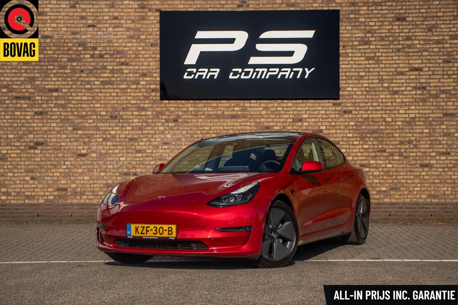 Tesla Model 3 Long Range AWD Dual Motor 75 kWh Autopilot, Auto's, Automaat, Gebruikt, Zwart, Met garantie (alle)
