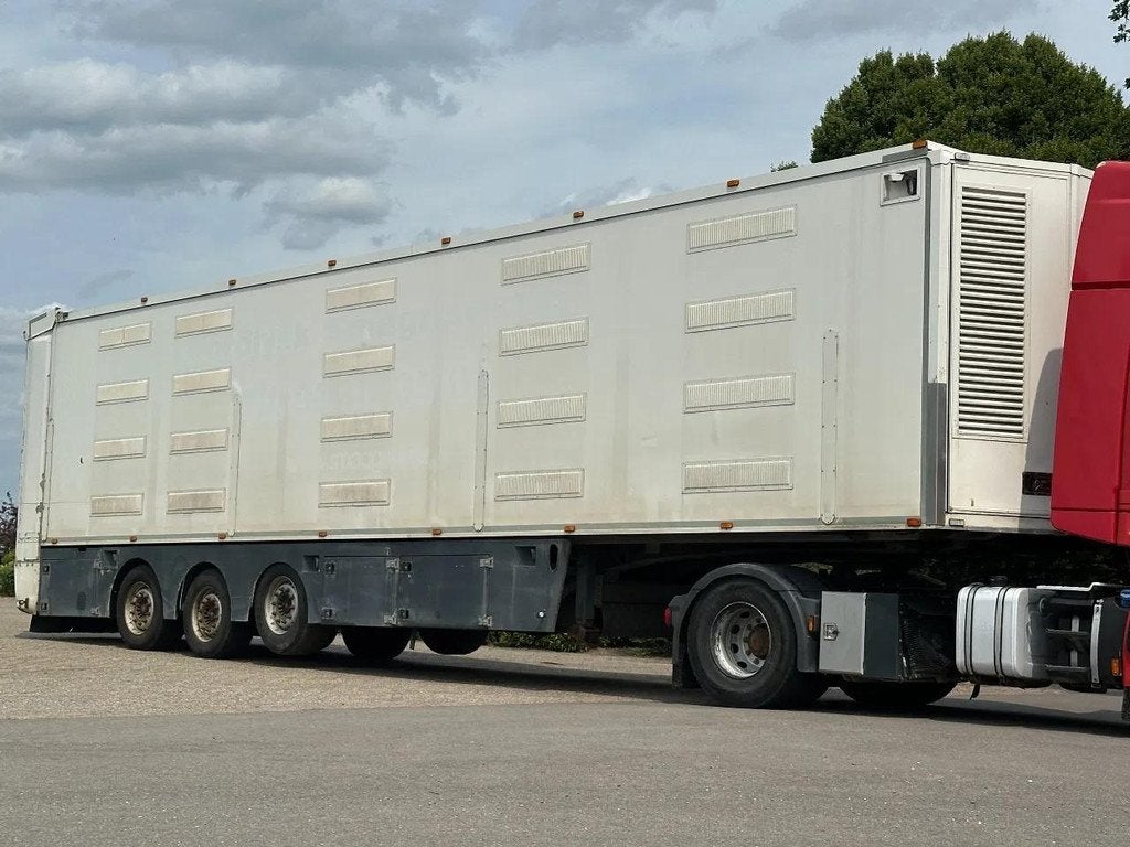Berdex NO BERDEX HMK 4 stock livestock trailer SPF DK1065, Auto's, Overige kleuren, Overige brandstoffen, Bedrijf, Aanhangers en Opleggers
