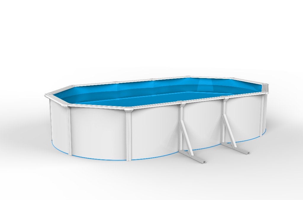 Zwembad Bonaire 6,10 x 3,60 m incl. pakket Showroommodel, Tuin en Terras, Ophalen of Verzenden, Nieuw