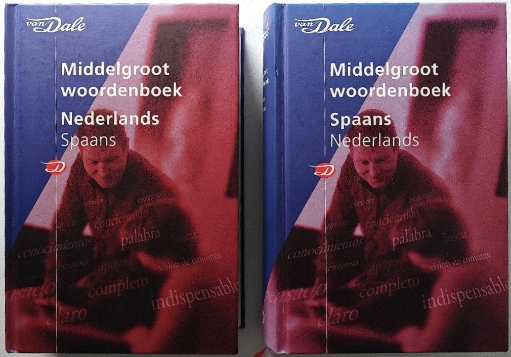 2x MIDDELGROOT WOORDENBOEK NEDERLANDS - SPAANS, SPAANS - NED, Boeken, Spaans, Ophalen of Verzenden, Zo goed als nieuw, Van Dale