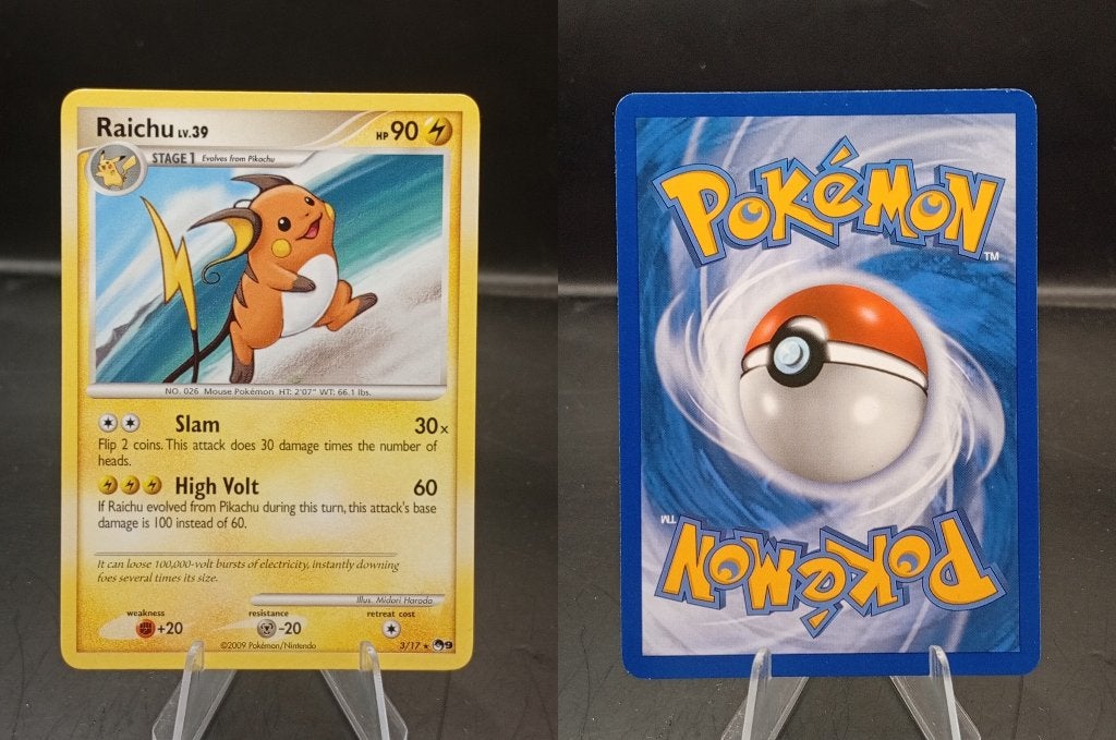 Raichu Lv.39 POP Series 9 (POP9 3) - Near Mint, Ophalen of Verzenden, Zo goed als nieuw, Losse kaart