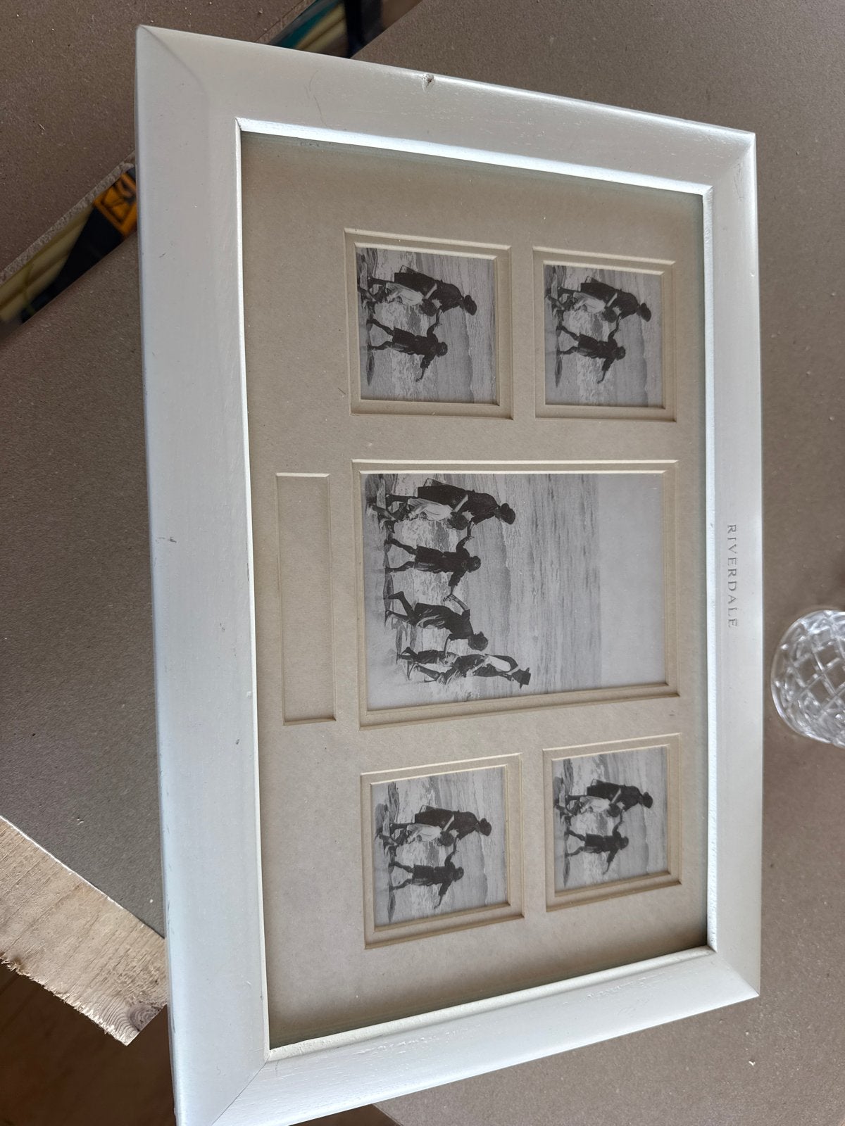 Riverdale fotolijst met fotoalbum 38x25 cm, Ophalen of Verzenden, Gebruikt, Hout