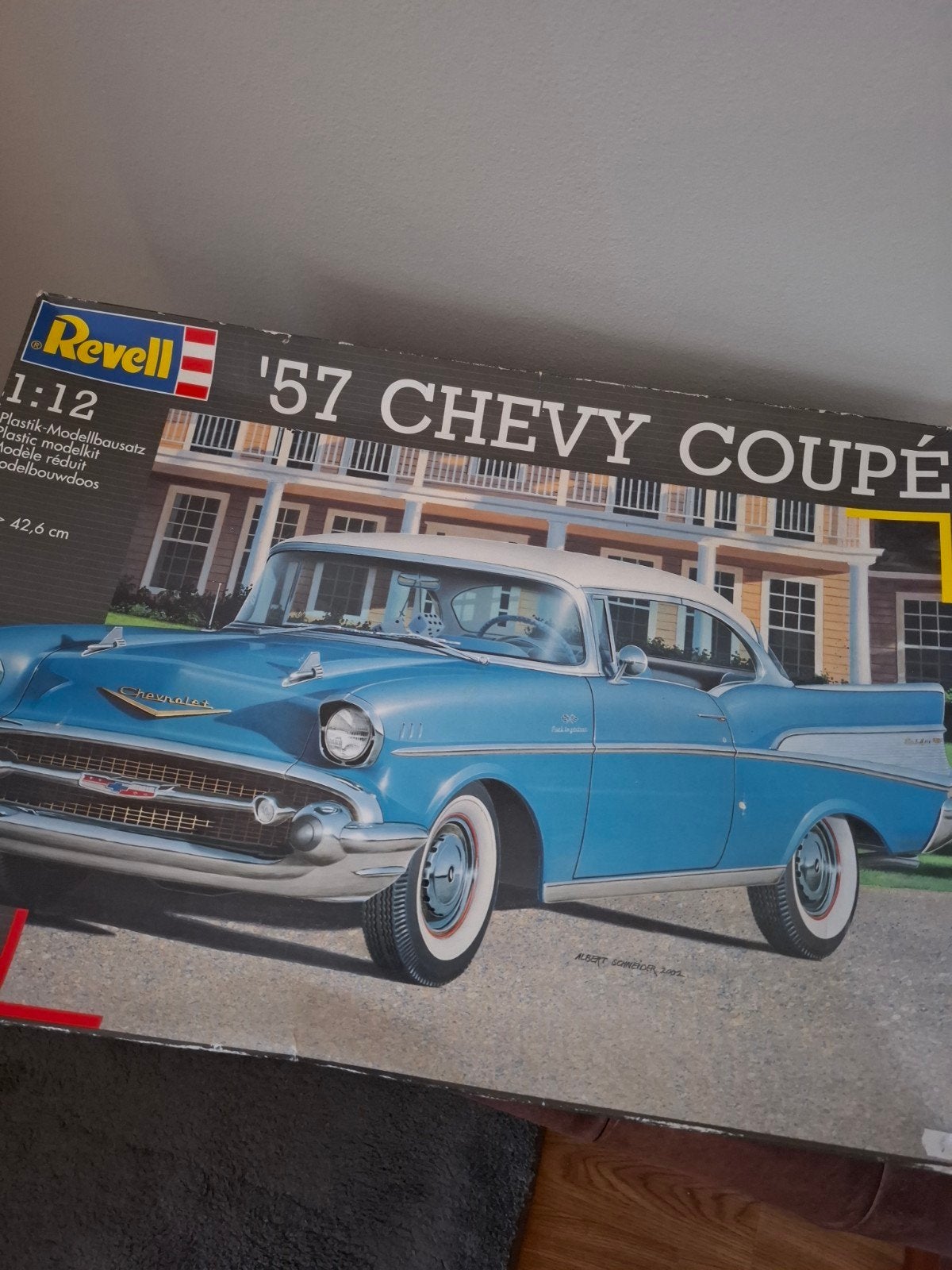 Revell '57 Chevy Coupé modelbouwkit 1:12, Ophalen, Auto, Revell, Groter dan 1:32