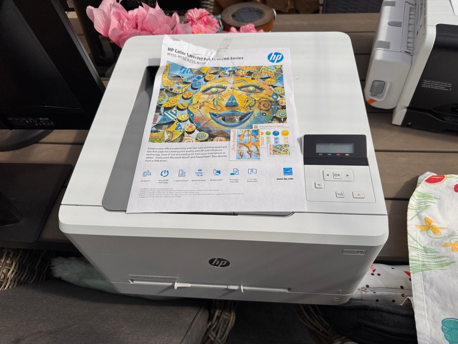 Hp color laserjet pro M255nw, Computers en Software, Printers, Zo goed als nieuw, Printer, Laserprinter, Ophalen