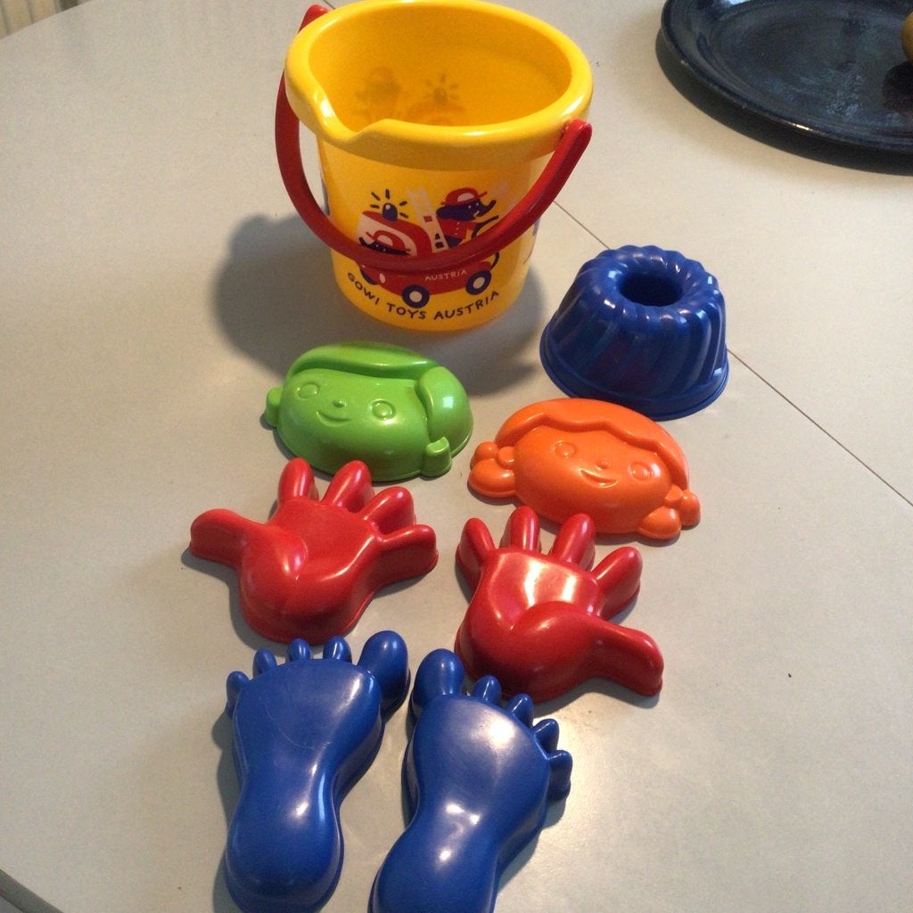 GOWI toys, Austria, 8 delig zandbakspeelgoed, nieuw, Ophalen, Nieuw