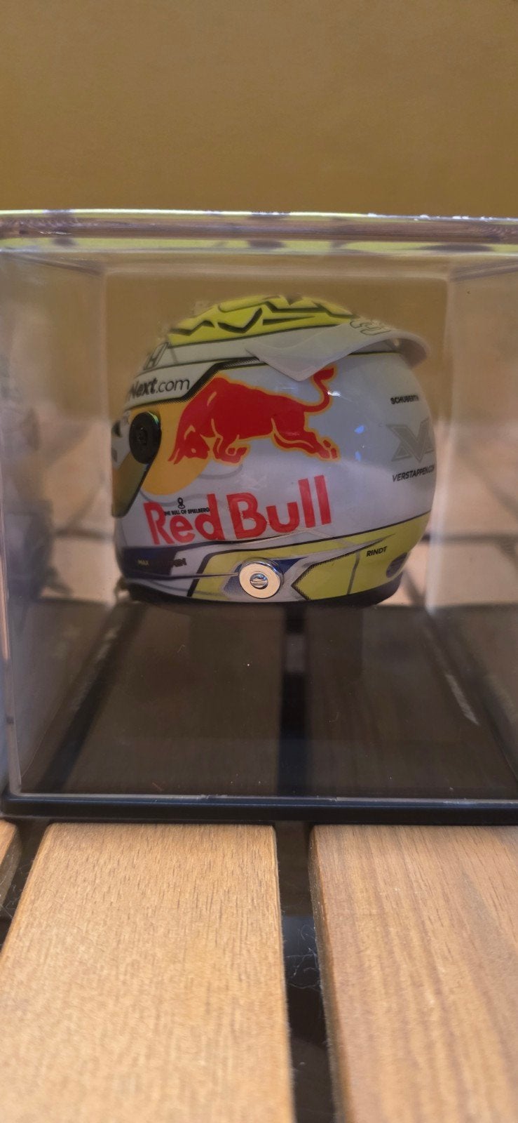 Max Verstappen 2021 Oostenrijk Schaal 1/4 Helm, Ophalen, Zo goed als nieuw, Groter dan 1:32