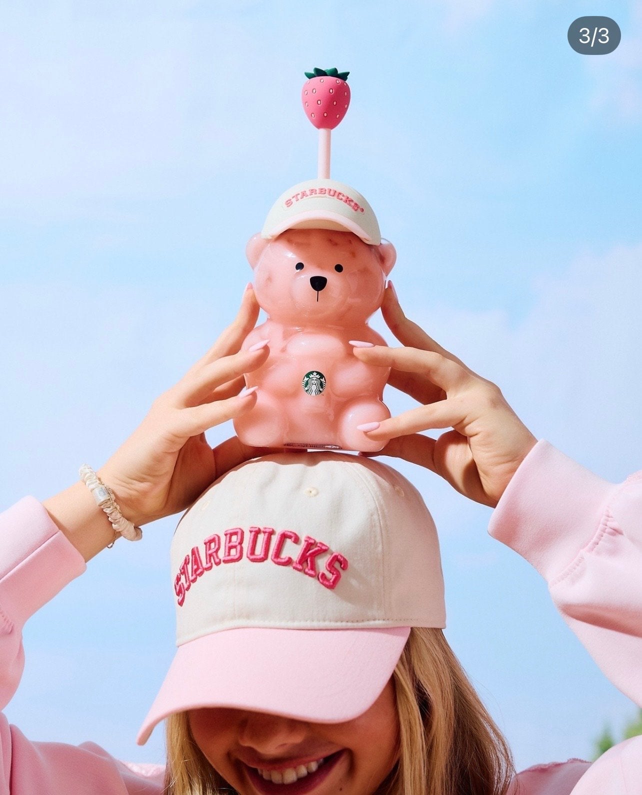 Starbucks Bearista Cold Cup Zomer Aardbei - Nieuw in doos, Ophalen of Verzenden, Nieuw