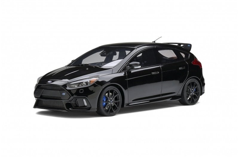 OttoMobile 1/18 Ford Focus Mk3 RS zwart OT950, Ophalen of Verzenden, Zo goed als nieuw, OttOMobile