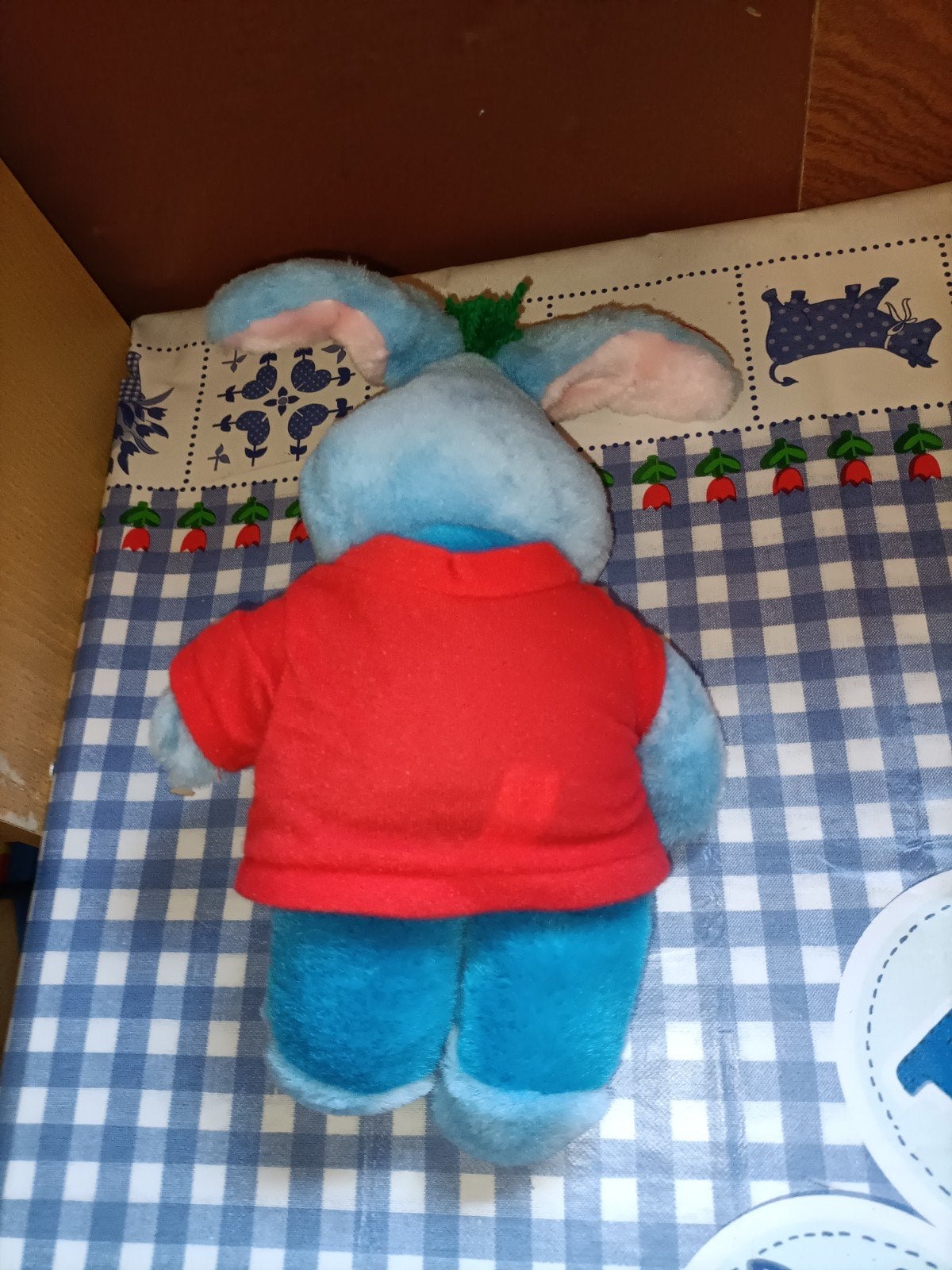 Vintage Bobo knuffel 29 cm groot, Ophalen of Verzenden, Zo goed als nieuw