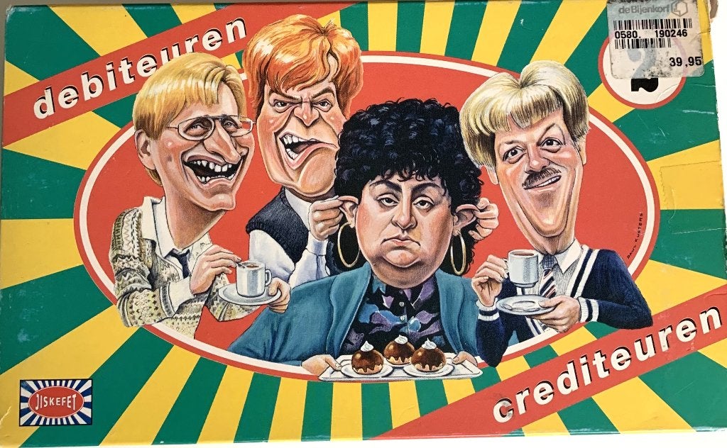 DEBITEUREN CREDITEUREN - JISKEFET - '95 - deel 2, Verzenden, Gebruikt, Overige typen