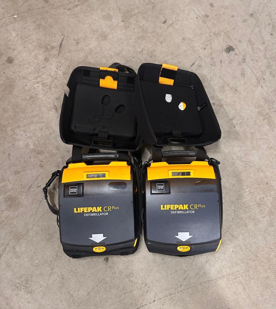 Lifepack CR plus defibrilator/aed, Ophalen of Verzenden, Gebruikt