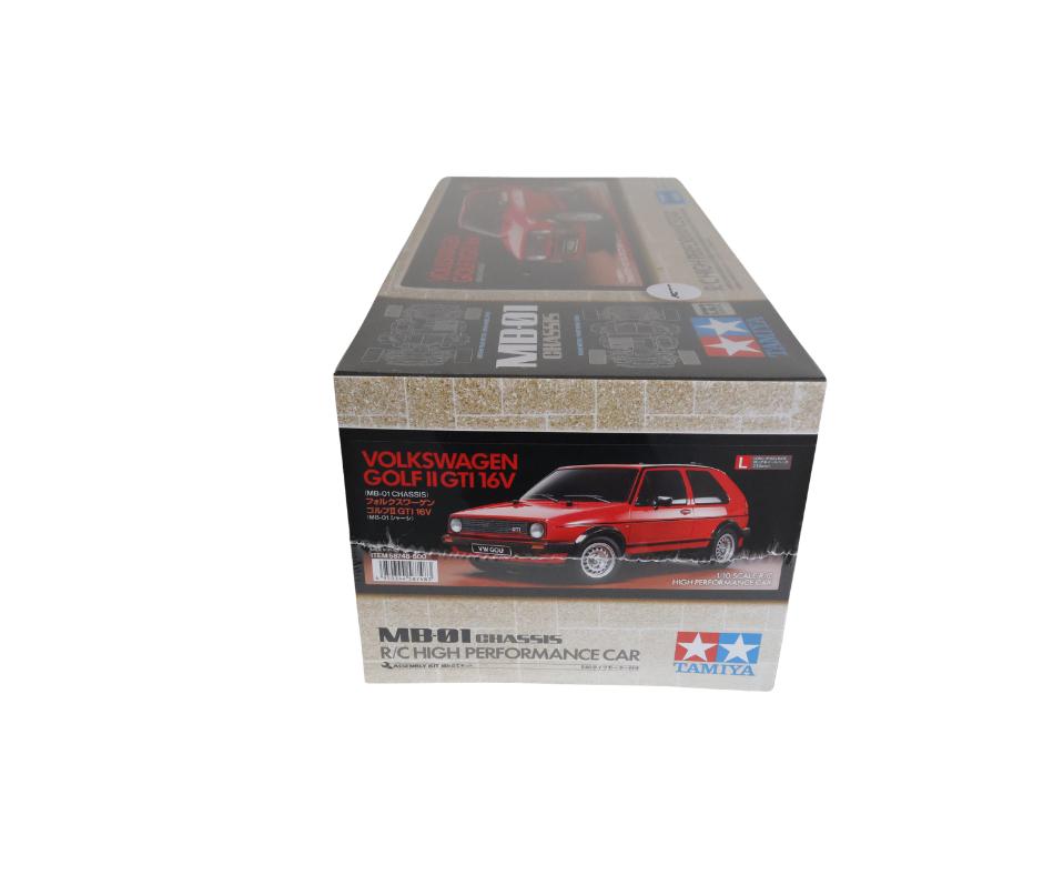 Tamiya 58748 1/10 R/C Volkswagen Golf II GTI 16V – MB-01, Elektro, Nieuw, Ophalen of Verzenden, Schaal 1:10