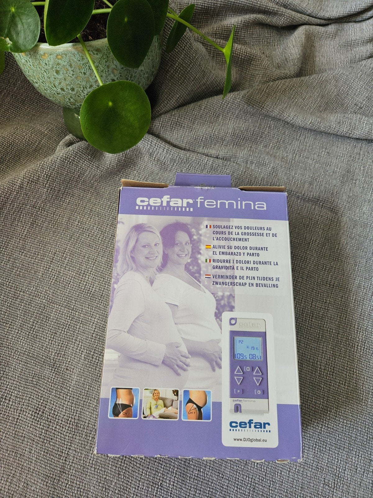Cefar Femina TENS apparaat voor zwangerschap en bevalling, Ophalen of Verzenden, Zo goed als nieuw, Overige typen