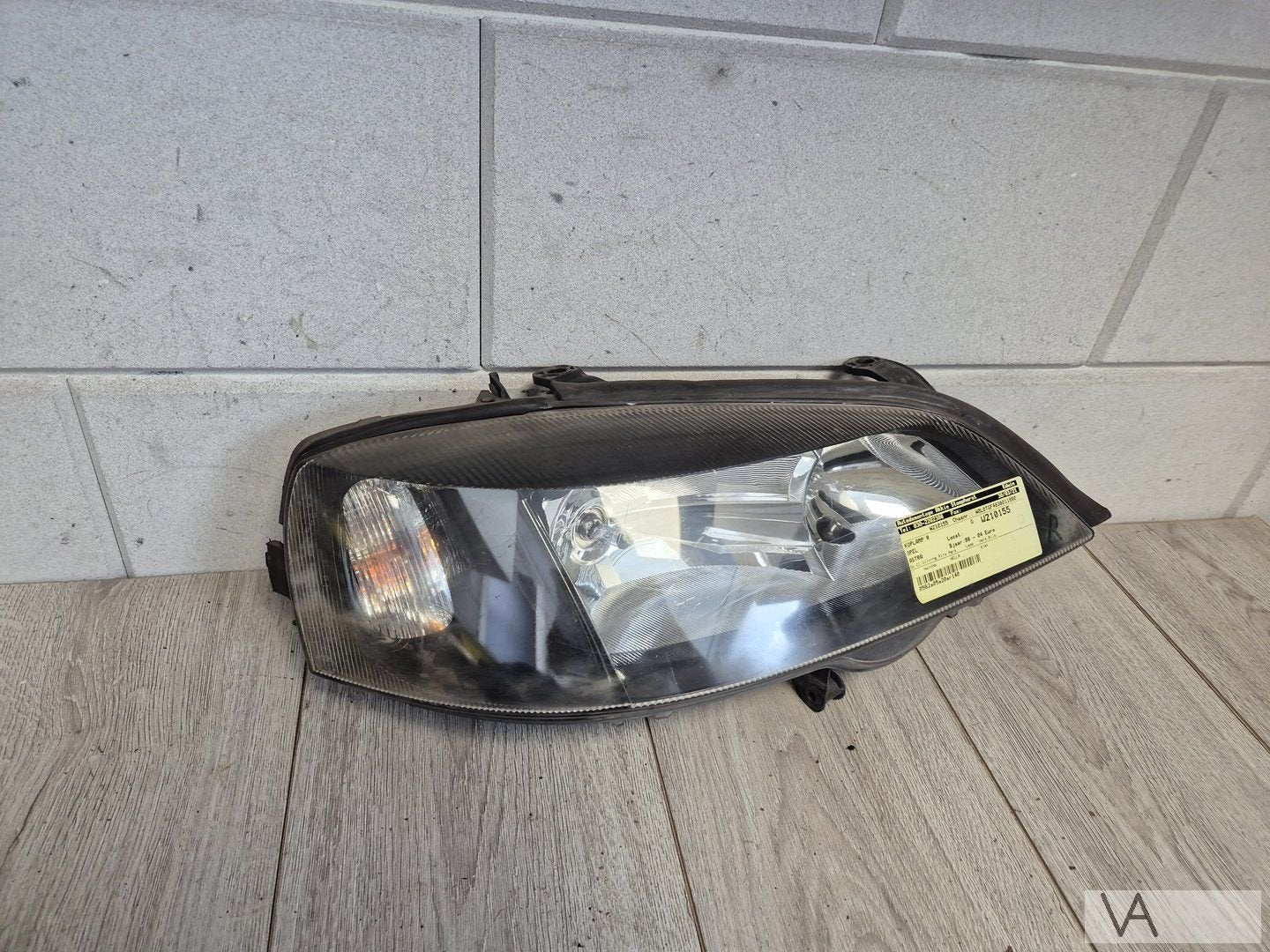 Opel Astra G 1998 - 2004 koplamp rechts zwarte inleg €25, Gebruikt, -, -, Opel