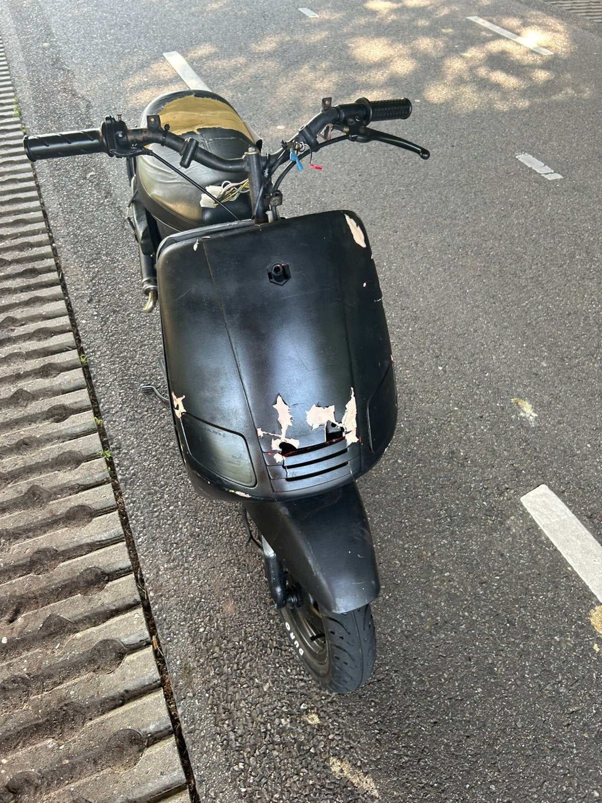 Zip type 1 70cc kan ook geruild worden, Fietsen en Brommers, Scooters | Piaggio, Ophalen, Zo goed als nieuw, Tweetakt, Zip
