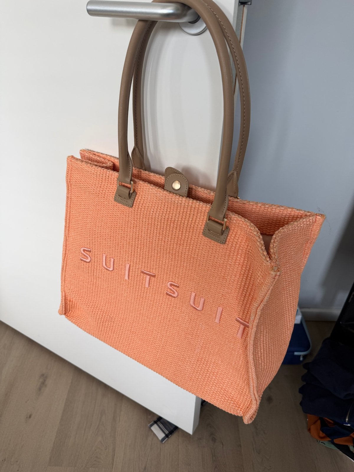 Suitsuit Shopper - Oranje/Perzik, Ophalen of Verzenden, Zo goed als nieuw, Oranje, Shopper