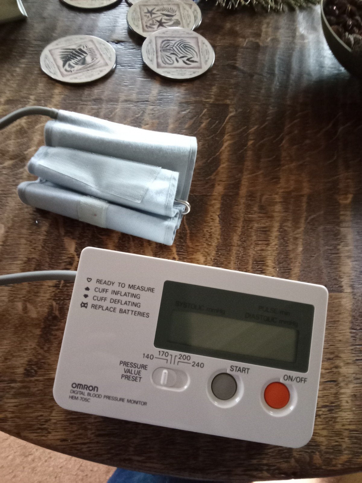 Omron HEM-705C Digitale Bloeddrukmeter, Ophalen, Gebruikt, Overige typen