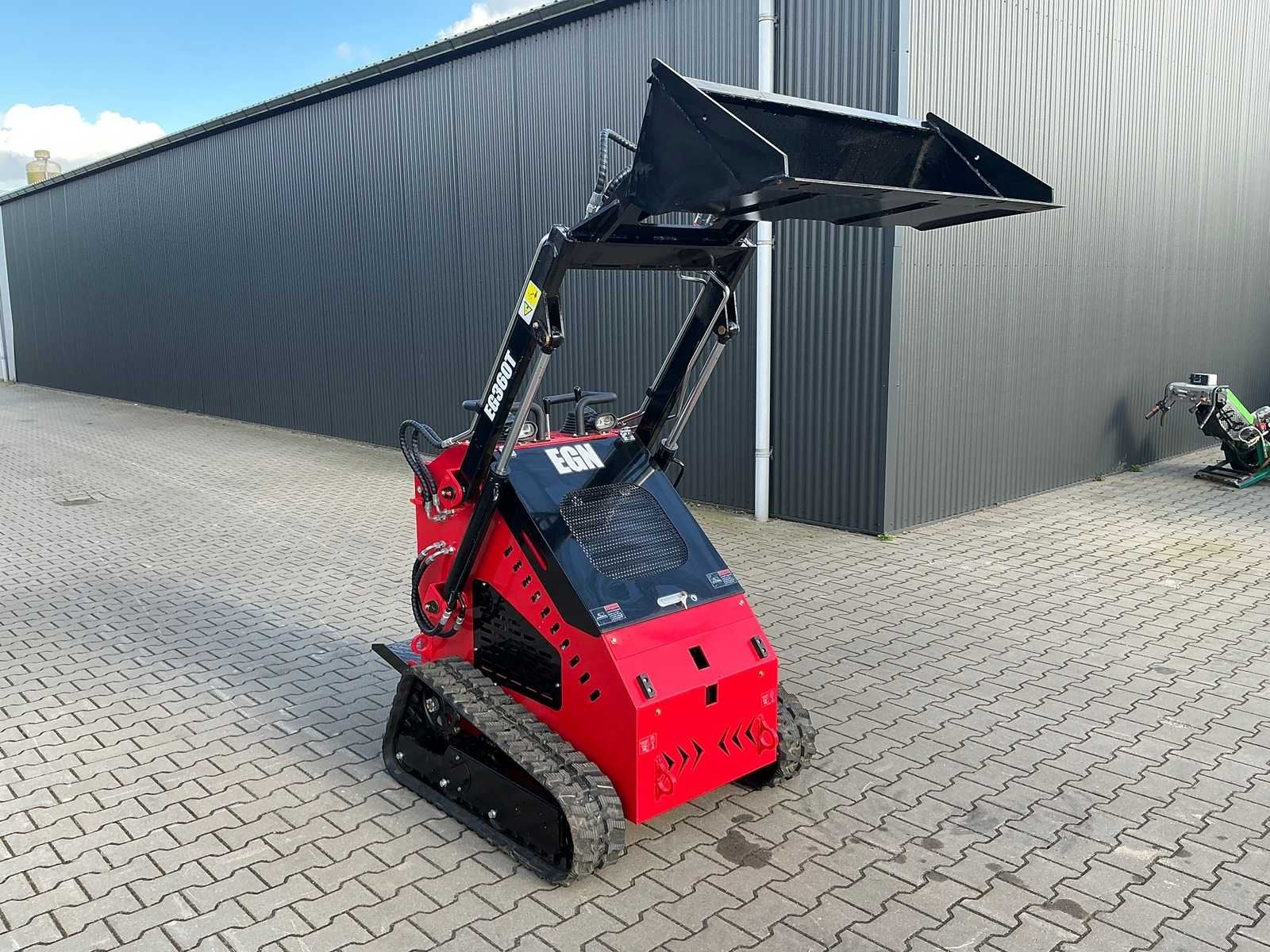 EGN EG360T Minilader / Schranklader op rupsen, Wiellader of Shovel