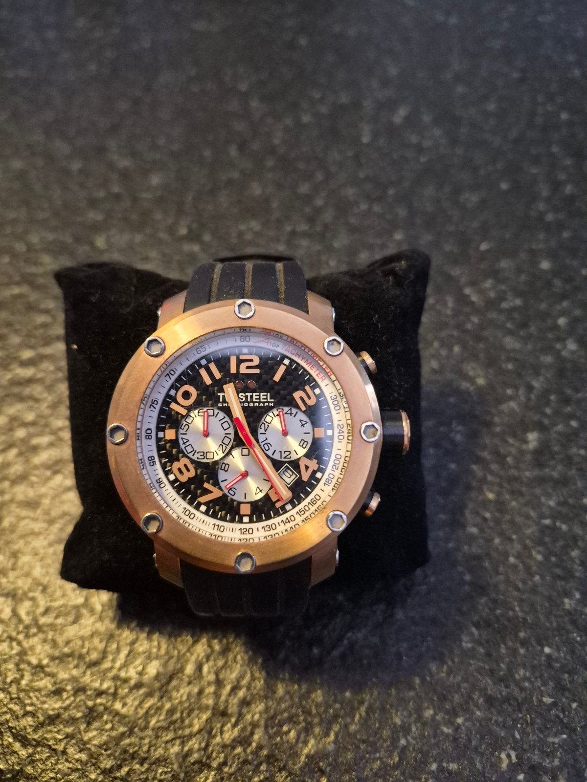 Tw steel, Sieraden, Tassen en Uiterlijk, Horloges | Heren, Ophalen, Leer, Overige merken