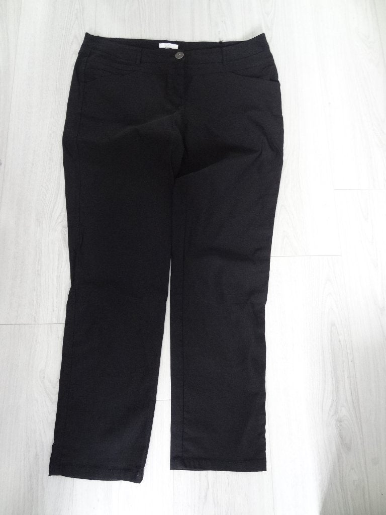 Broek in zwart van Ned maat 44, Zwart, Maat 42/44 (L), Ophalen of Verzenden, Zo goed als nieuw