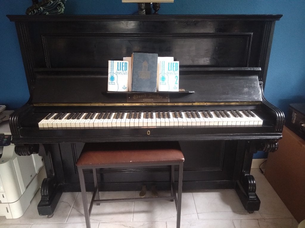 Te Koop:  Piano, R.Weissbrod., Ophalen, Gebruikt, Zwart, Piano