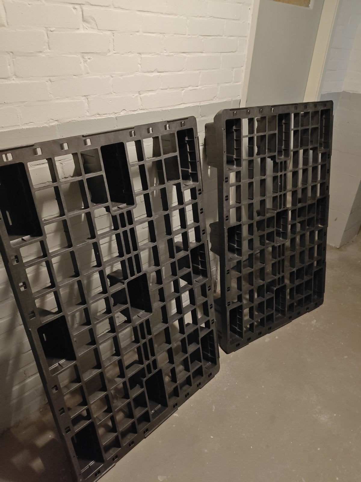 Kunststof Europallet x2 Gratis ophalen!, Ophalen, 100 cm of meer, 60 cm of meer, Overige typen